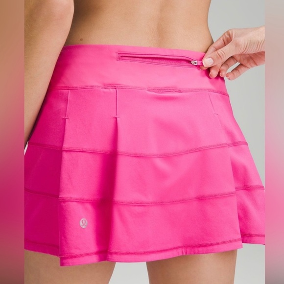 Lululemon Pace Rival Run Skirt | Sonic Pink | Size 8 (Sold Out Color!) - Picture 2 of 8